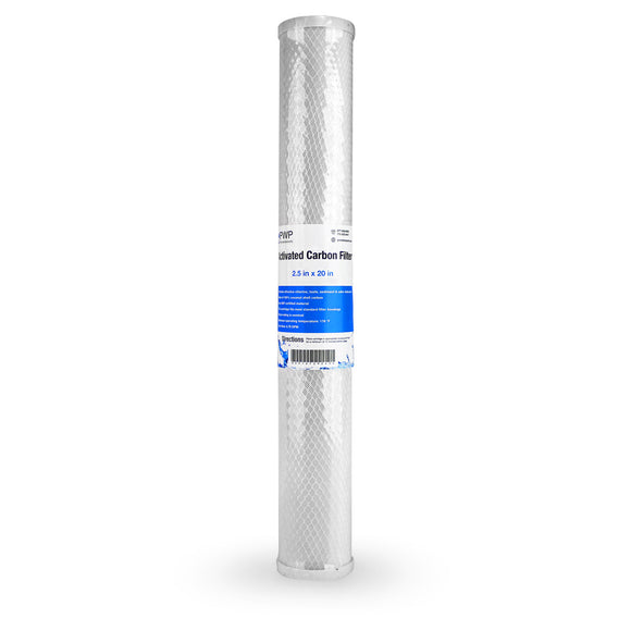 Activated Carbon Water Filter  2.5x20