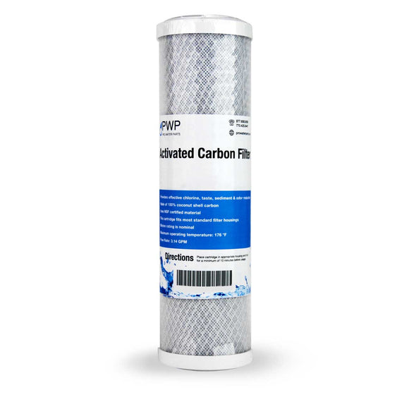 Activated Carbon Water Filter  2.5x10